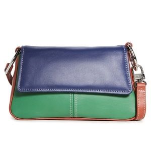 STAUD Tia Convertible Shoulder Crossbody Mini Leather Bag